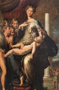 PARMIGIANINO The Madonna of the long neck Spain oil painting artist