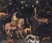 PISANELLO The Vision of Saint Eustace painting