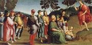 Raphael Saint John the Baptist Preaching Spain oil painting artist