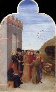 SASSETTA The Legend of the Wolf of Gubbio Spain oil painting artist