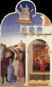 SASSETTA Saint Francis Giving Away His Clothes to the Poor Knight,The Dream of Saint Francis oil painting artist