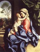 SASSOFERRATO The Virgin and Child Embracing Spain oil painting artist