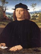 Solario Portrait of Giovanni Cristoforo Longoni painting