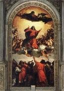Titian Assumption of the Virgin oil painting