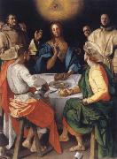 Pontormo The Mabl in Emmaus Spain oil painting artist