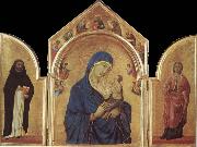 Duccio Virgin and Child oil
