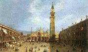 Canaletto Piazza San Marco Spain oil painting artist