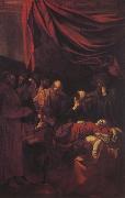 Caravaggio Marie dod Spain oil painting artist