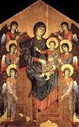 Cimabue Madonna and Child in Majesty Surrounded by Angels Spain oil painting artist