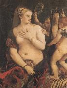 Titian Venus and kewpie Spain oil painting artist