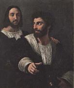 Raphael Portrait of the Artist with a Friend oil