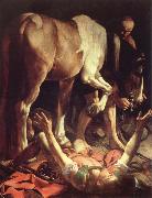 Caravaggio the conversion on the way to damascus Spain oil painting artist
