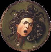 Caravaggio the head of medusa Spain oil painting artist