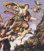 Domenichino The Assumption of Mary Magdalen into Heaven Spain oil painting artist