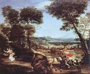 Domenichino st.george killing the dragon oil painting reproduction