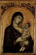Duccio Madonna with Child. painting
