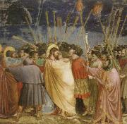 Giotto The Betrayal of Christ Spain oil painting artist