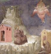 Giotto St.Francis Receiving the stigmata Spain oil painting artist