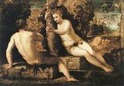 Tintoretto adam and eve Spain oil painting reproduction