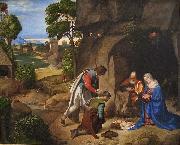 Giorgione The Allendale Nativity Adoration of the Shepherds Spain oil painting artist