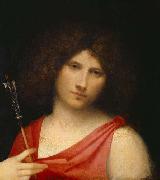 Giorgione Young Man with Arrow Spain oil painting artist