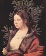Giorgione Laura Kunsthistorisches Museum, Vienna oil