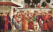 MASACCIO Resurrection of the Son of Theophilus Spain oil painting artist