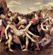 Raphael Deposition of Christ, oil