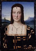 Raphael Portrait of Elisabetta Gonzaga, Spain oil painting artist