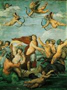 Raphael his only major mythology oil