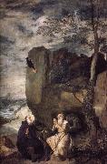 Velasquez Abbot and hermit Paulo oil painting reproduction