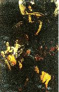 Caravaggio de sju barmhartighetsgarningarna Spain oil painting artist