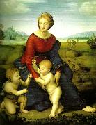 Raphael virgin and child with Spain oil painting artist