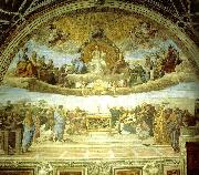 Raphael fresco, stanza della segnatura oil