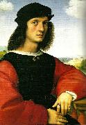 Raphael portrait of agnolo doni oil