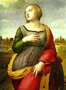Raphael st catherine Spain oil painting artist