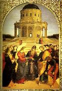 Raphael marriage of the virgin Spain oil painting artist