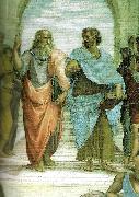 Raphael plato and aristotle detail of the school of athens Spain oil painting artist