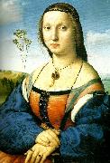 Raphael portrait of maddalena Spain oil painting artist