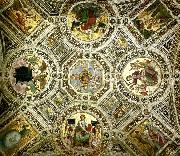 Raphael the ceiling of the stanza della segnatura, vatican palace oil