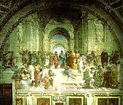 Raphael school of athens Spain oil painting artist