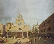 Canaletto Platz vor San Giacomo di Rialto in Venedig. Spain oil painting artist