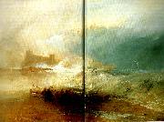 J.M.W.Turner wreckerscoast of northumberland Spain oil painting artist