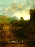 J.M.W.Turner dolbadarn castle Spain oil painting artist