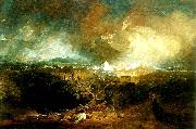 J.M.W.Turner the fifth plague of egypt Spain oil painting artist