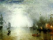 J.M.W.Turner keelmen heaving in coals by night Spain oil painting artist