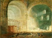 J.M.W.Turner trancept of ewenny priory Spain oil painting artist