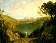 J.M.W.Turner aeneas and the sibyl, lake avernus oil