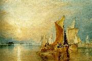 J.M.W.Turner stangate creek on  the river medway oil painting