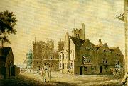 J.M.W.Turner the archbishop's palace, lambeth painting